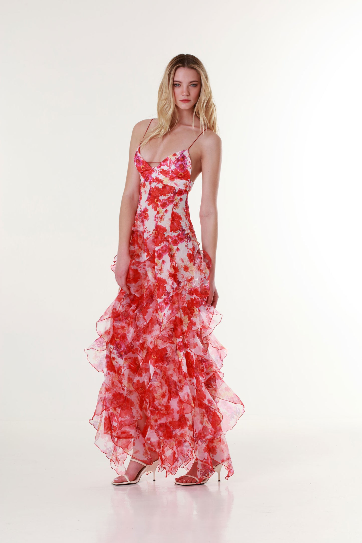 Red Margarita Maxi Dress