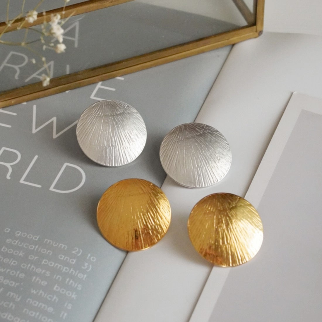 Kassandra Earrings - Gold