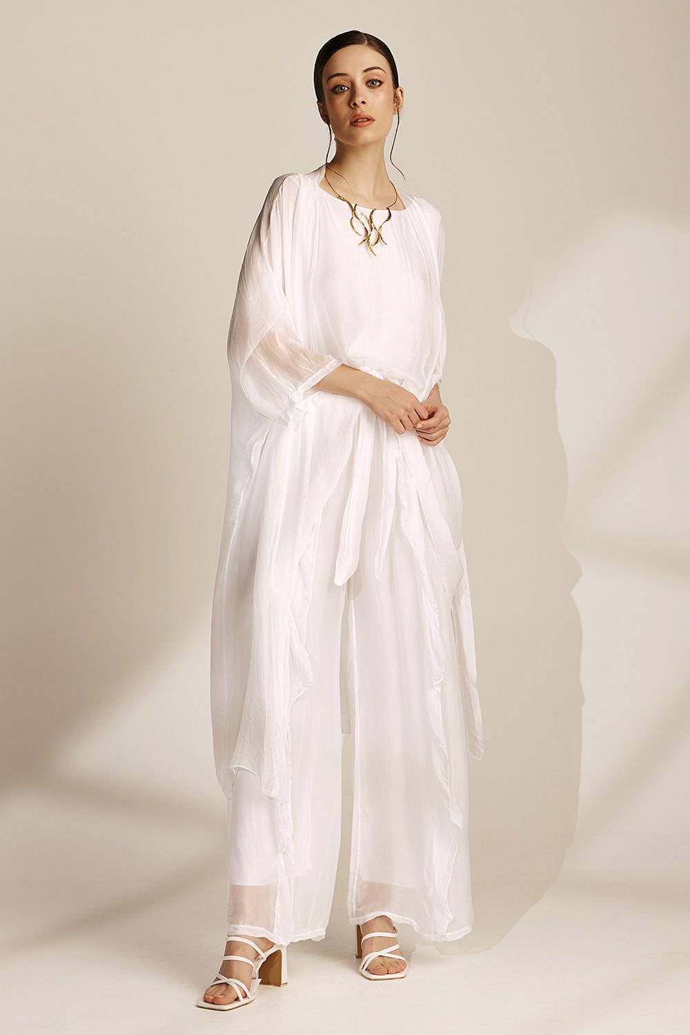 Rhea Kimono | White