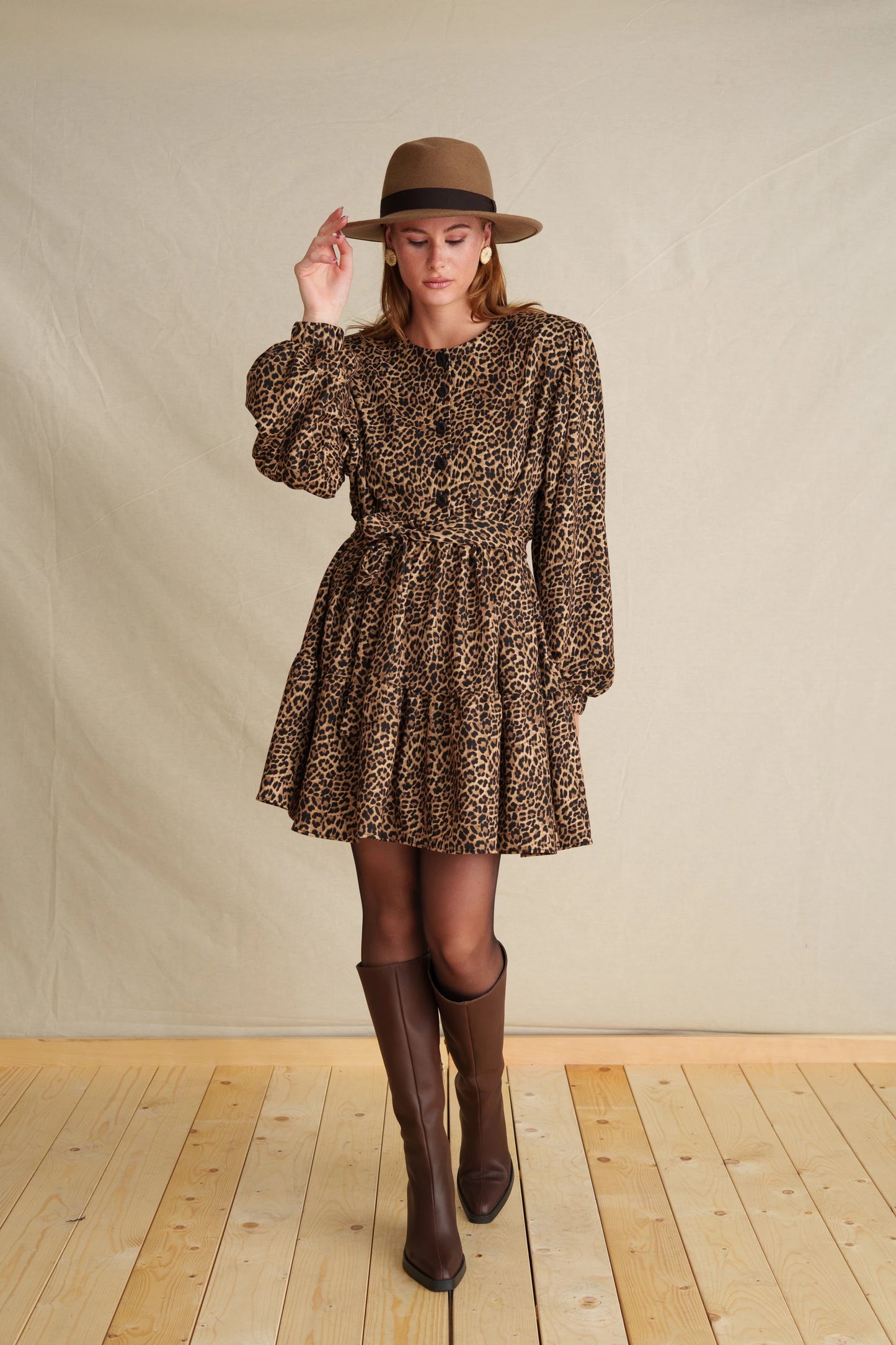 Animal Futter Mini Dress