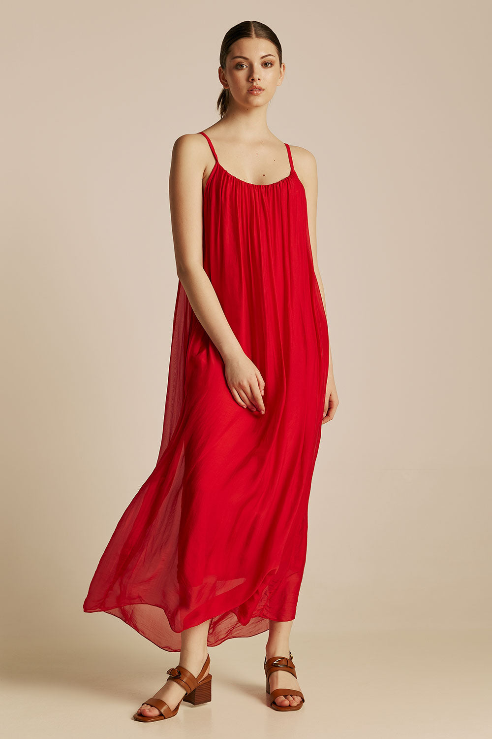 Dione Dress - Red