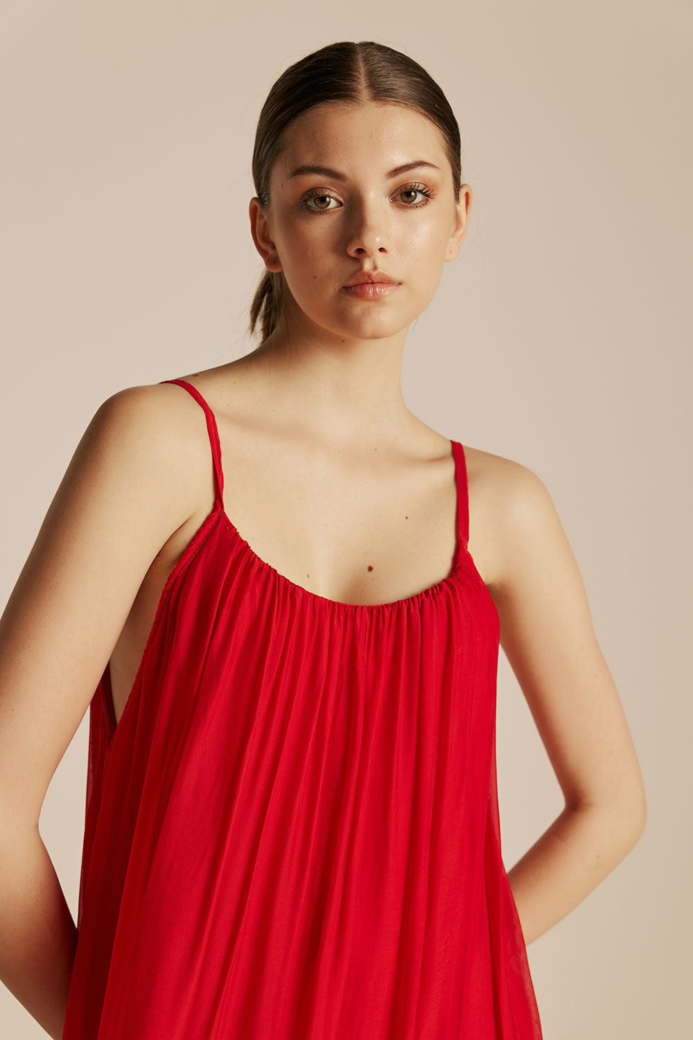 Dione Dress - Red