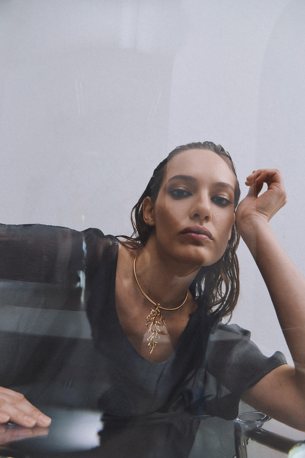 Eugenie Top | Grey