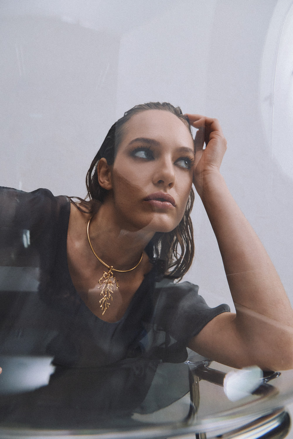 Eugenie Top | Grey
