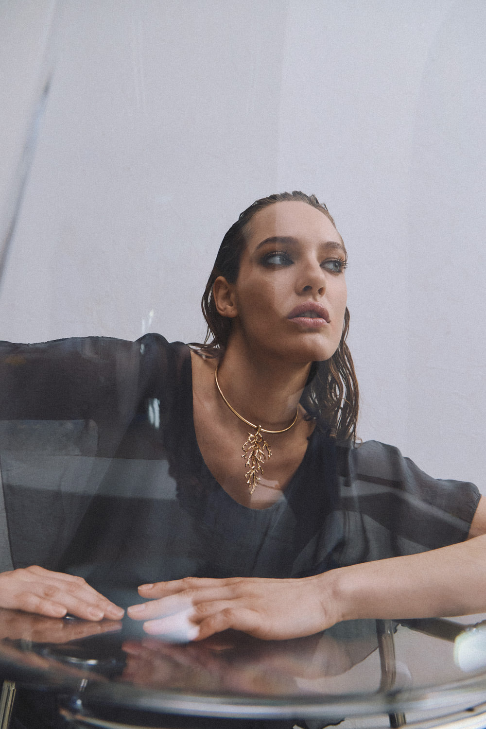 Eugenie Top | Grey