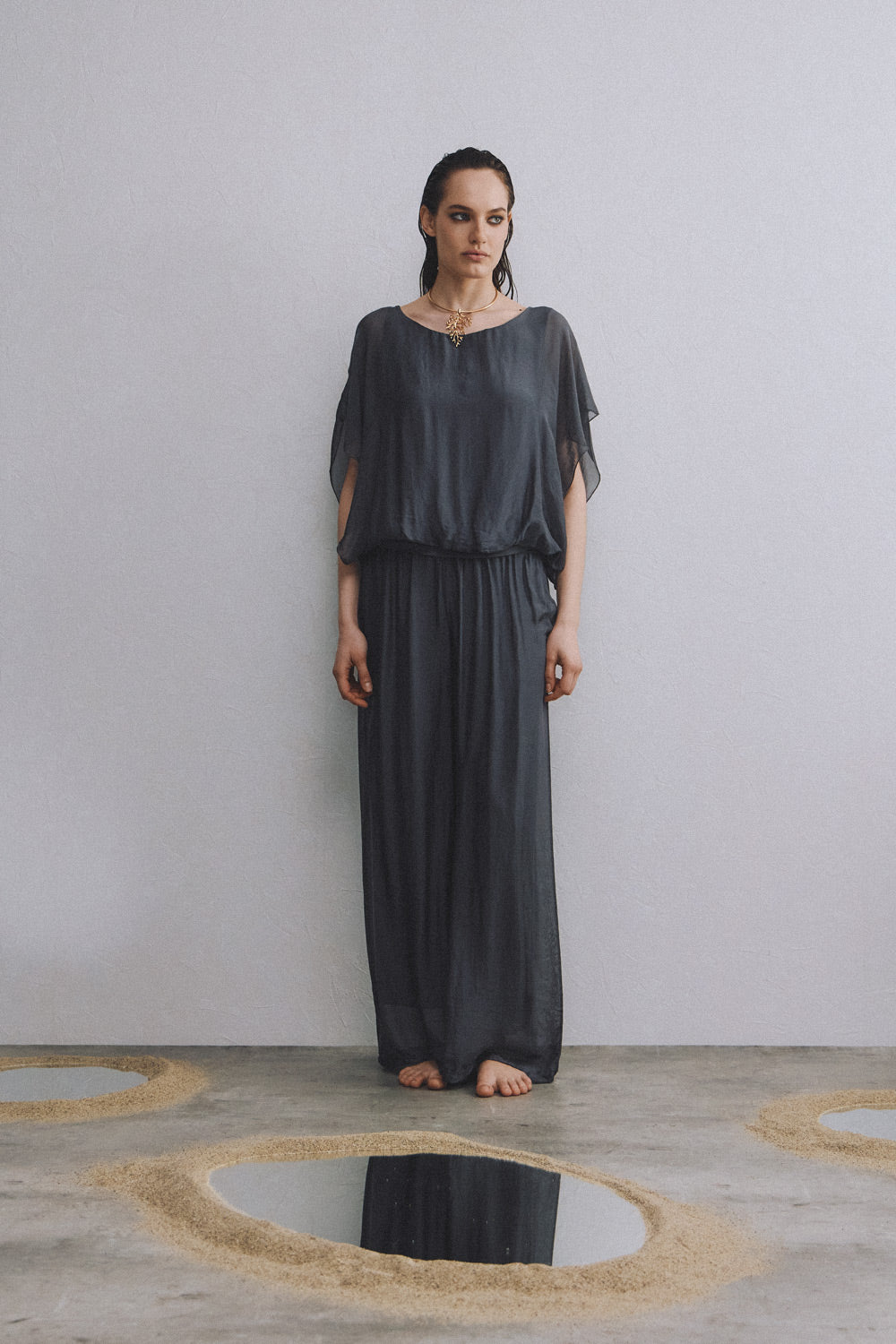 Eugenie Top | Grey