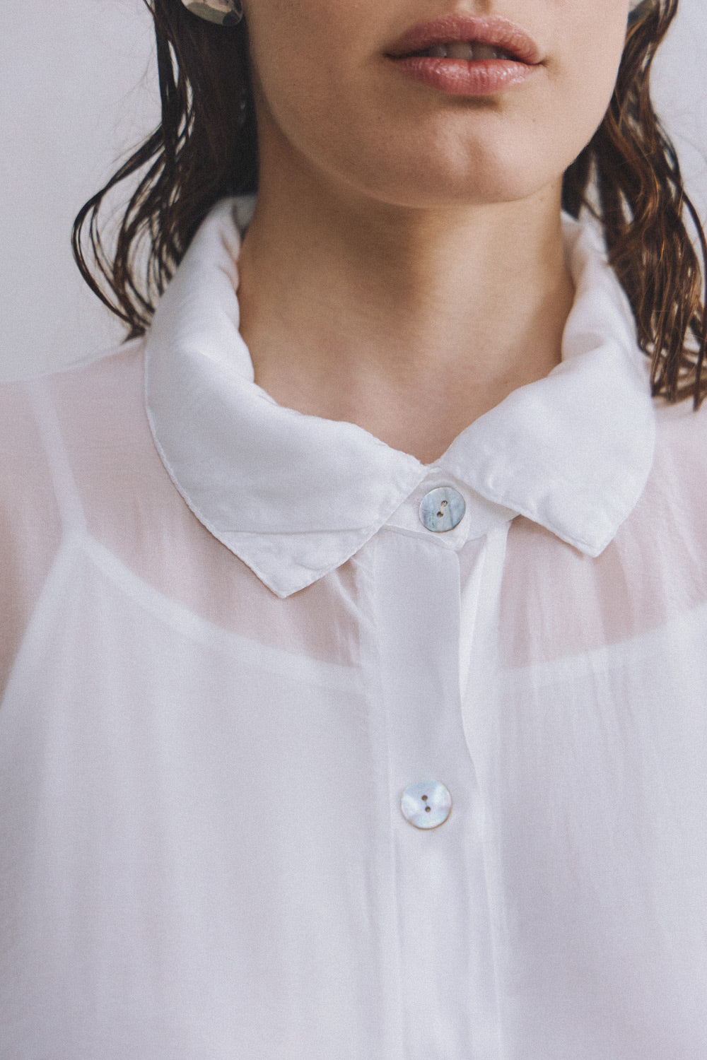 Alkyoni Shirt | White
