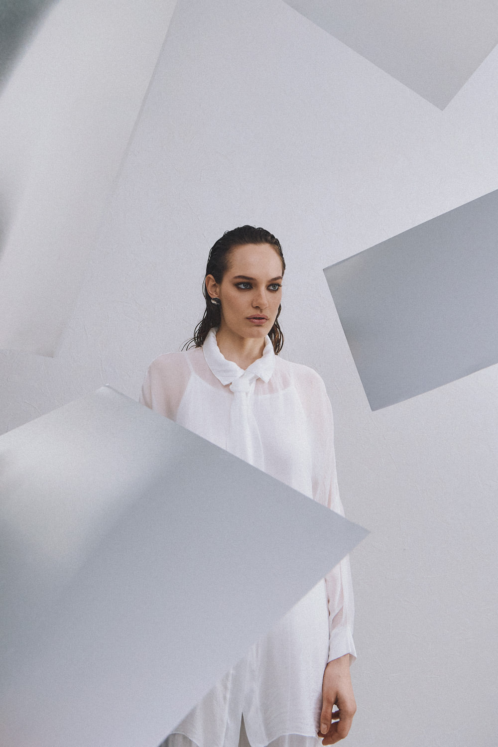 Alkyoni Shirt | White