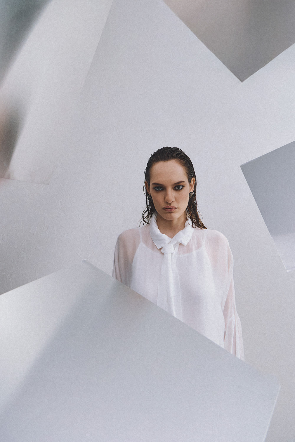 Alkyoni Shirt | White