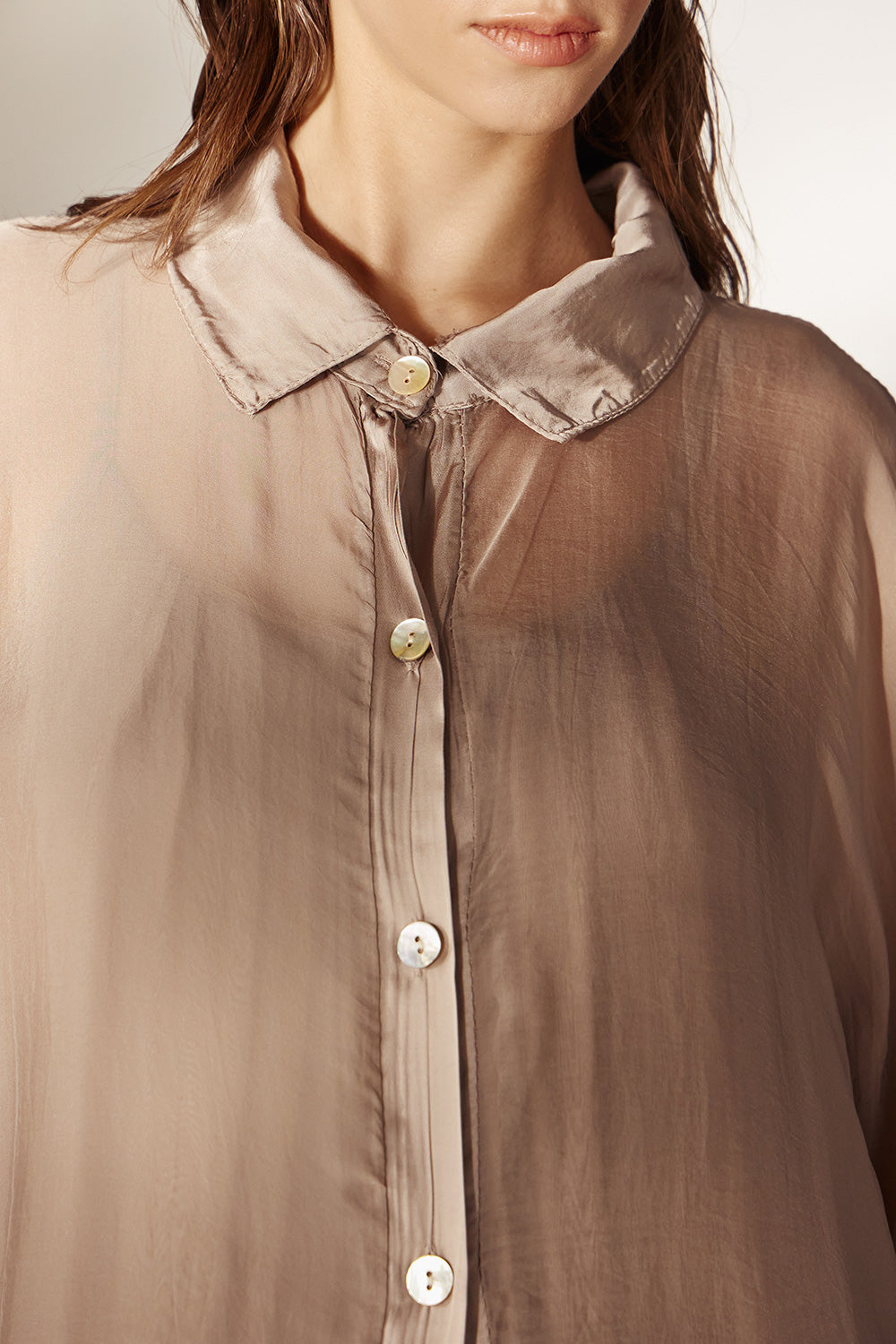 Alkyoni Shirt | Beige