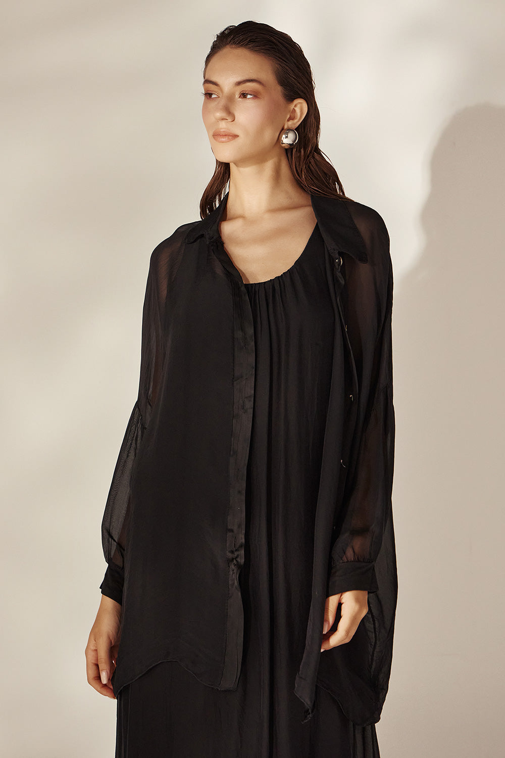 Alkyoni Shirt - Black