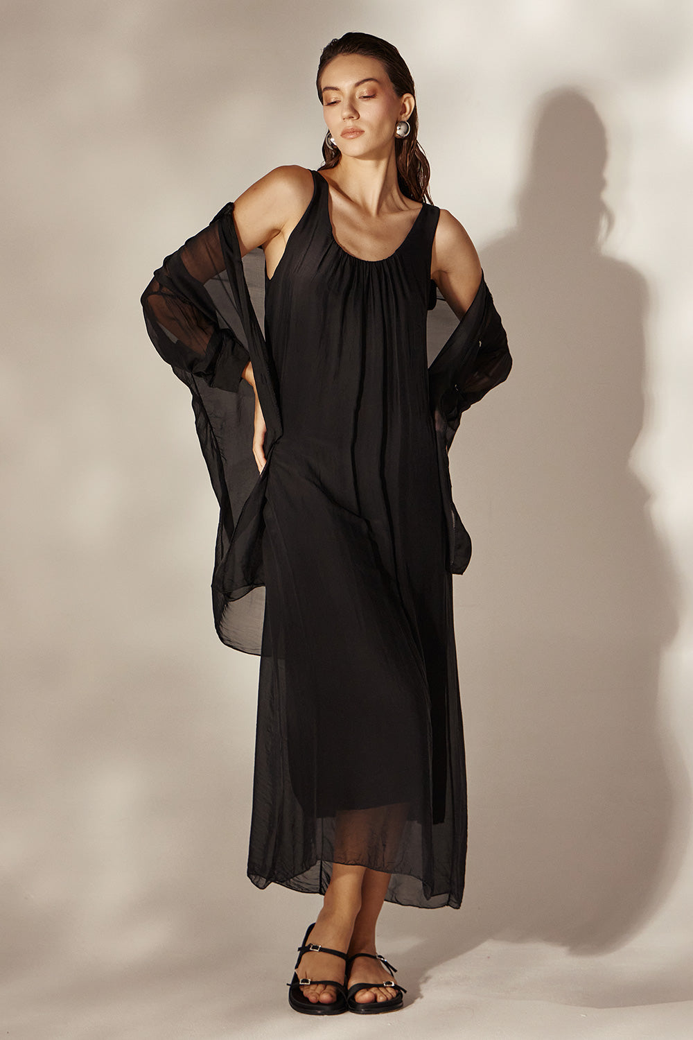 Alkyoni Shirt - Black