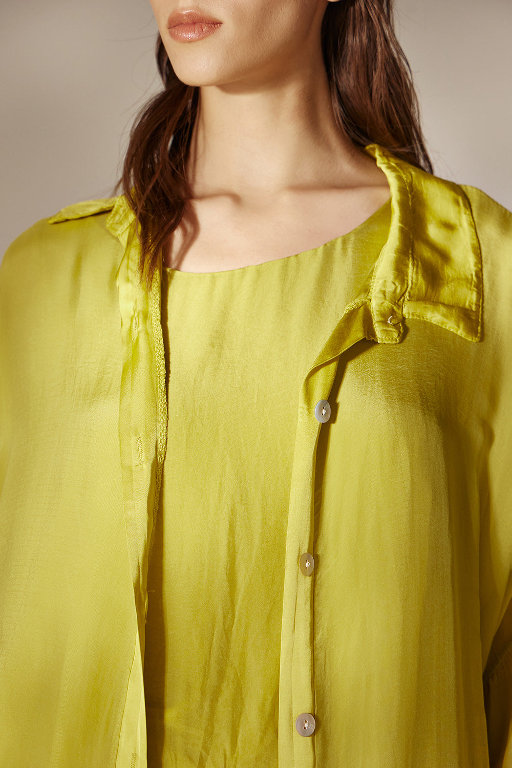 Alkyoni Shirt - Lime