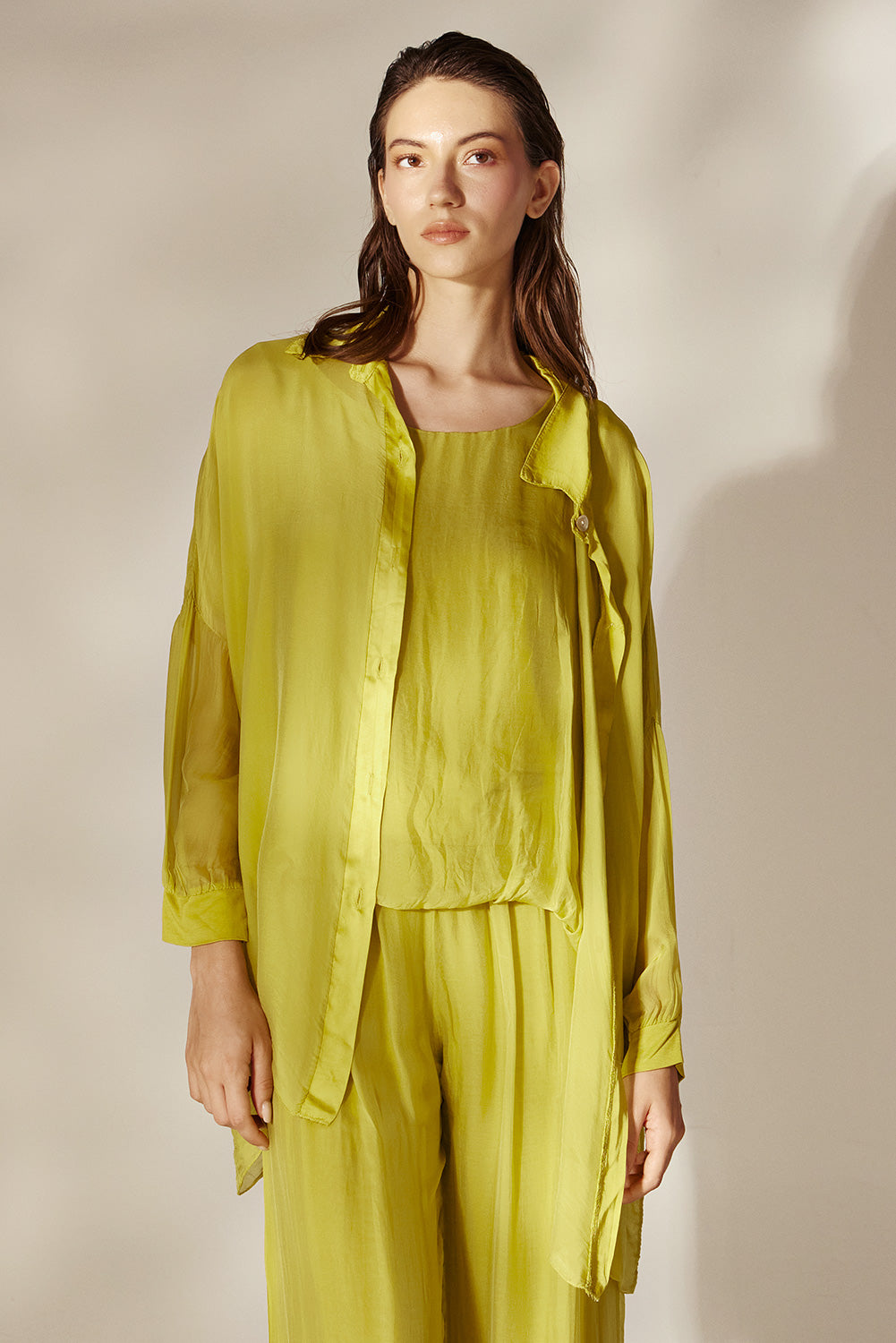 Alkyoni Shirt - Lime