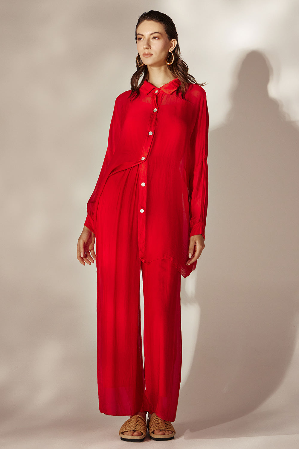 Ismini Pants | Red