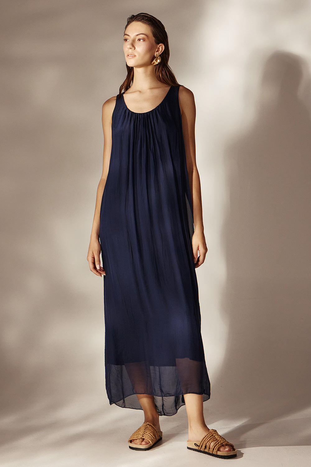 Hydra Long Dress - Blue