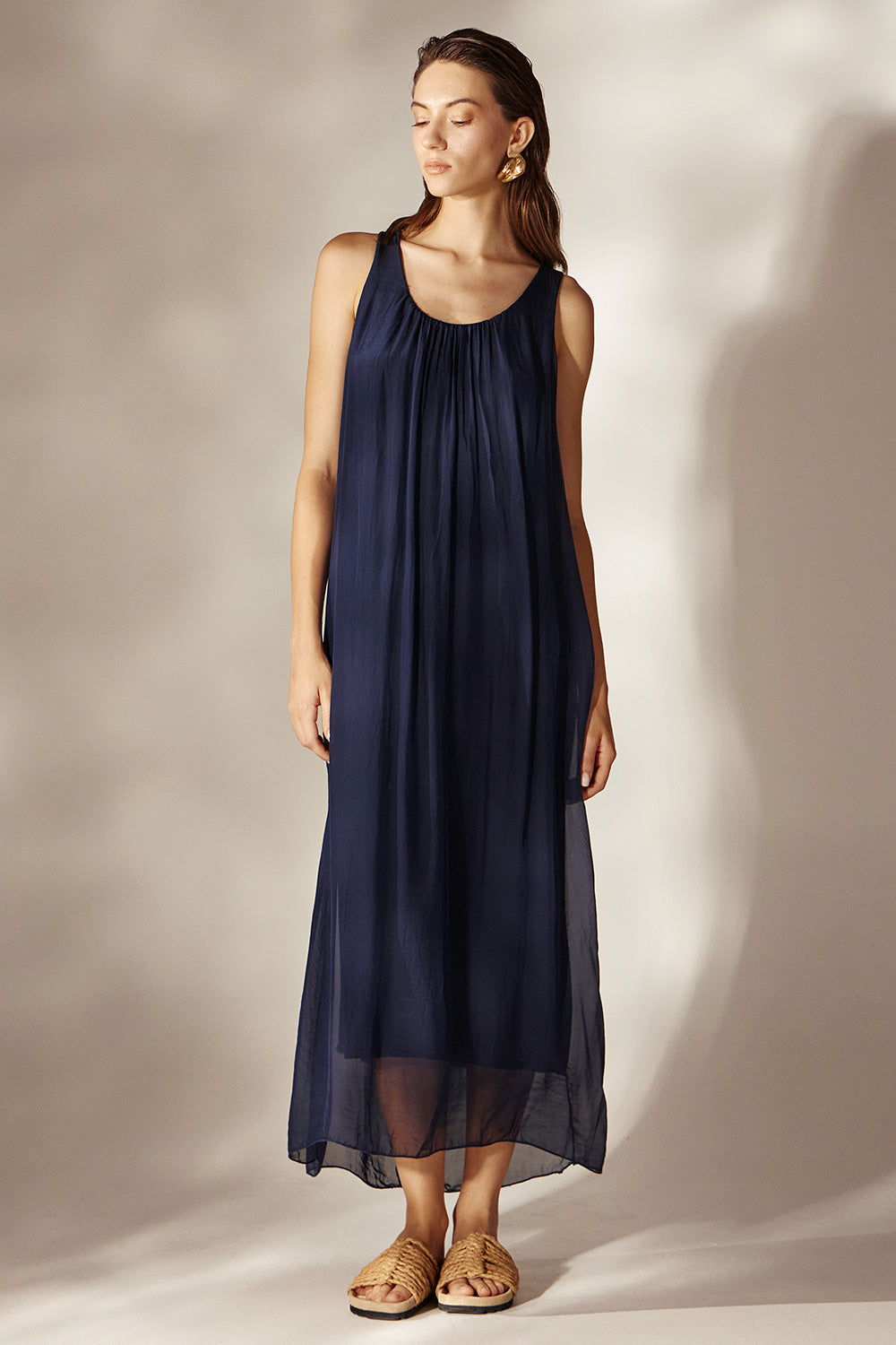 Hydra Long Dress - Blue