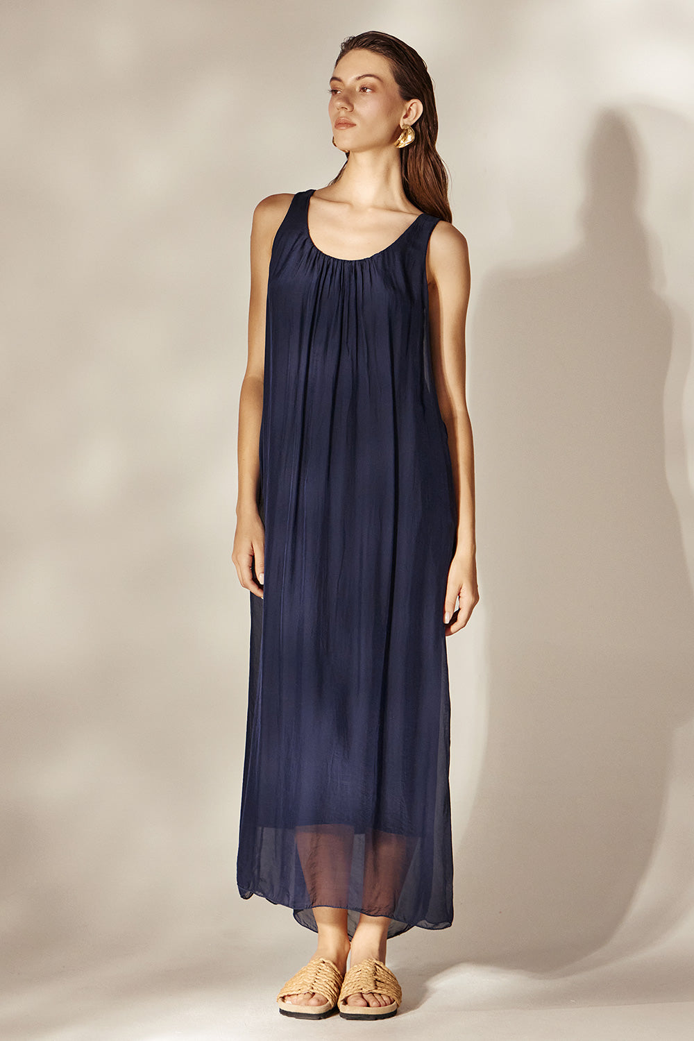 Hydra Long Dress - Blue