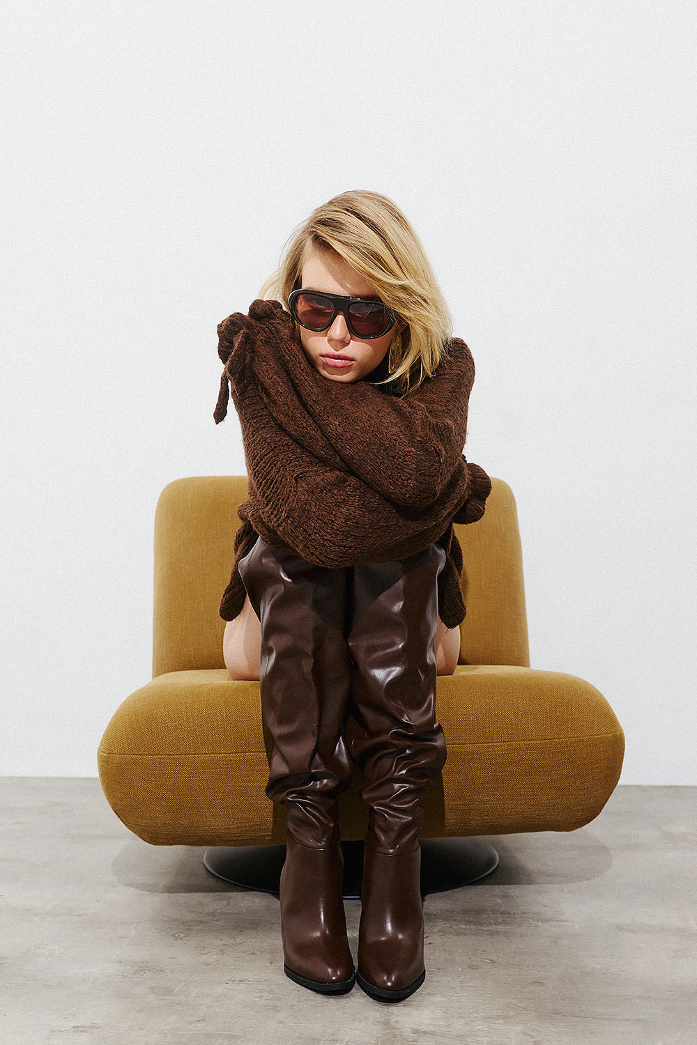 Cardigan - Brown
