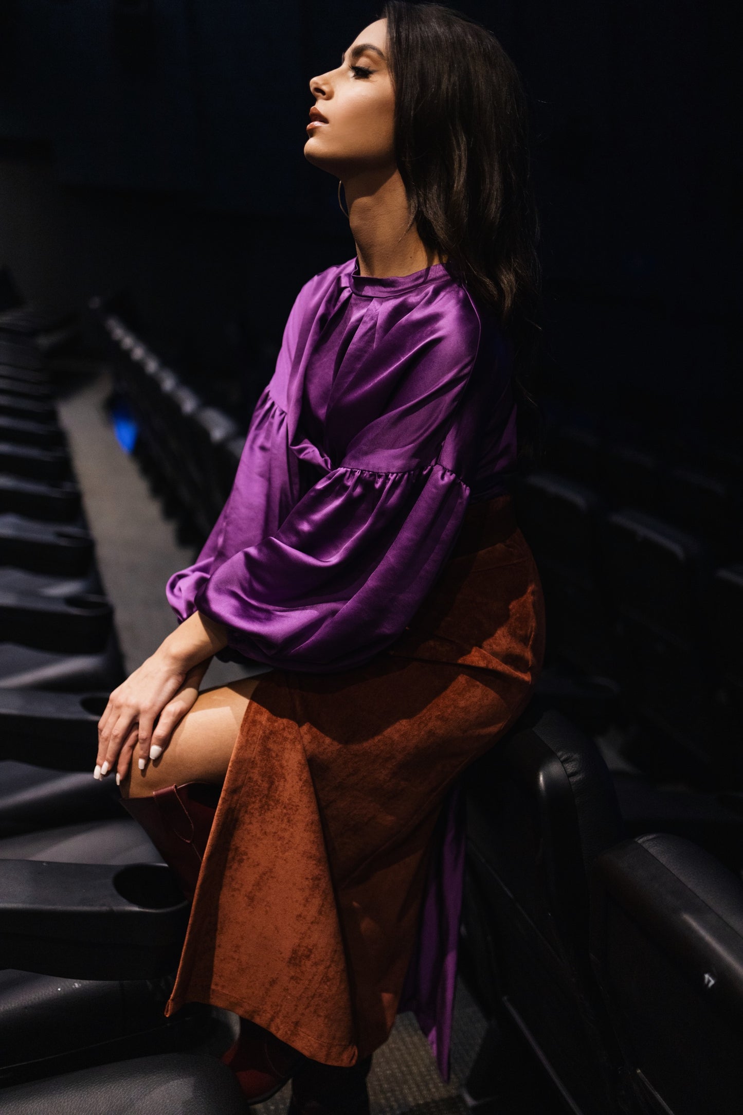 Enchanted Evening Purple Top
