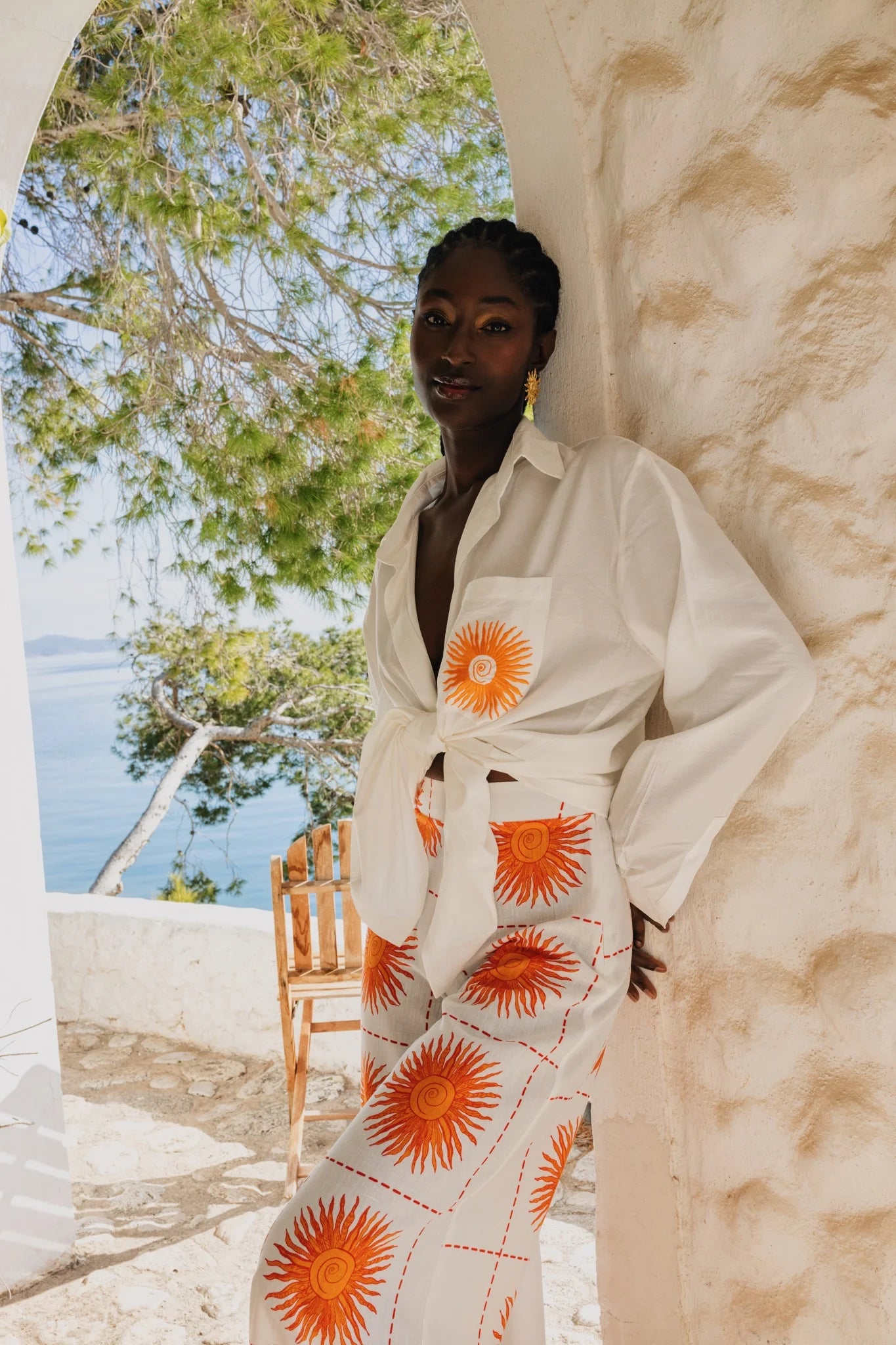 Soleil Unisex Shirt - White