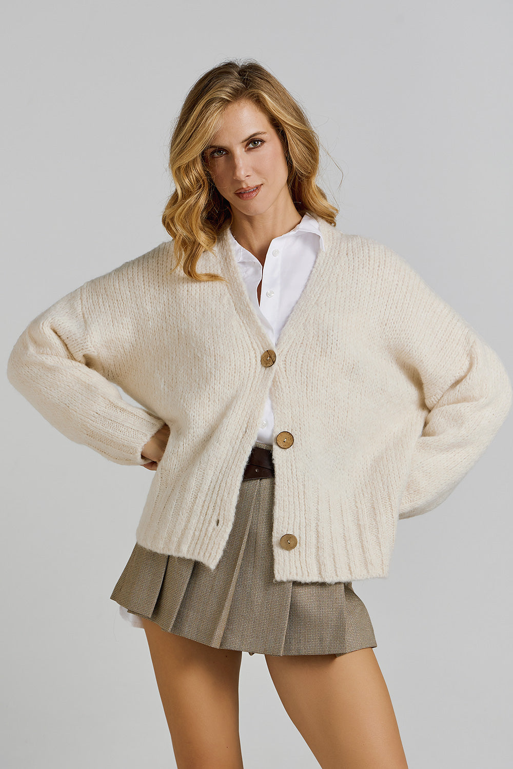 Cardigan - Creme