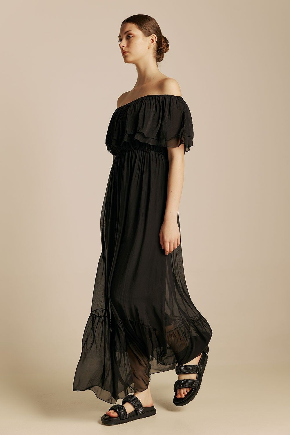 Anthia Dress | Black