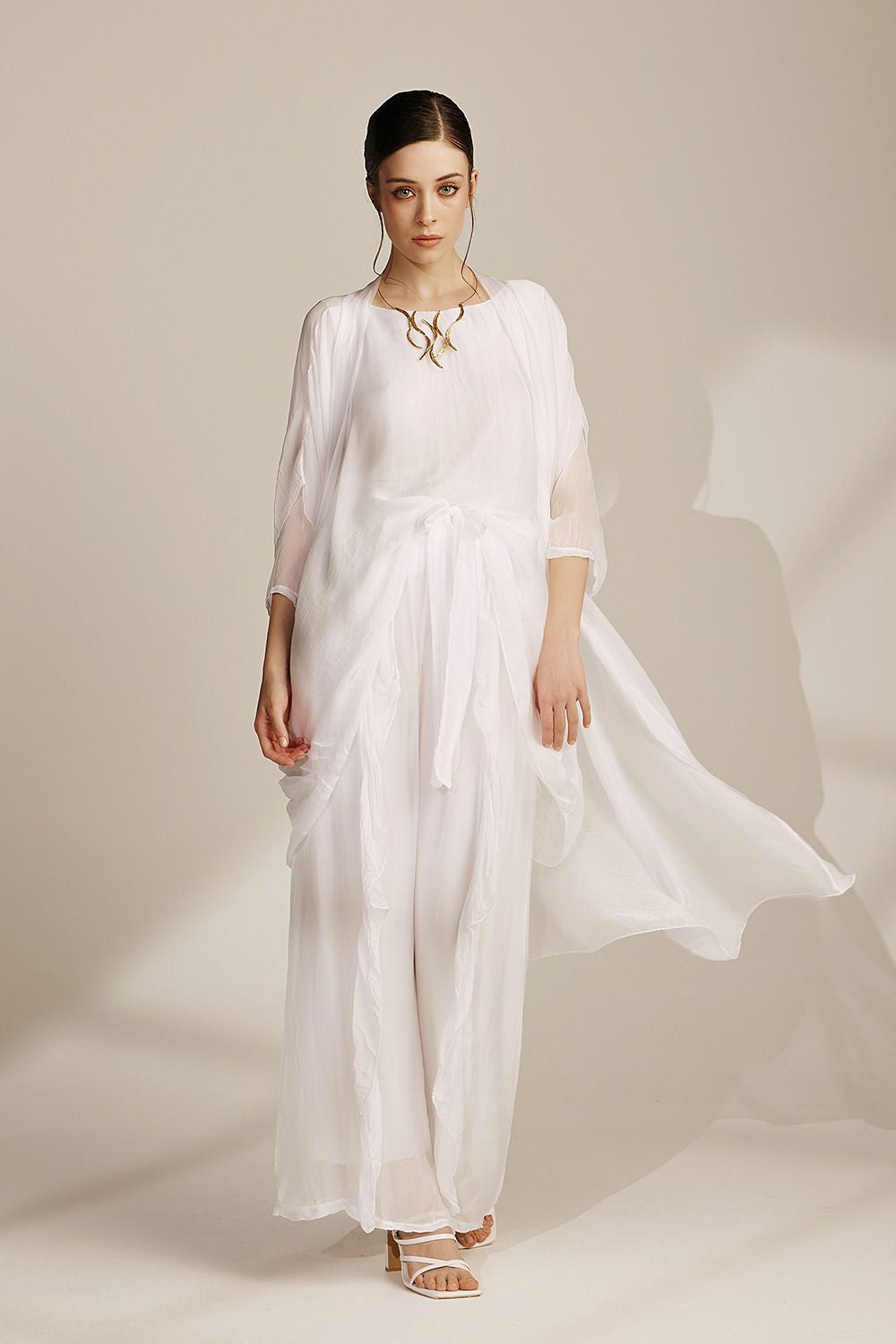 Rhea Kimono | White