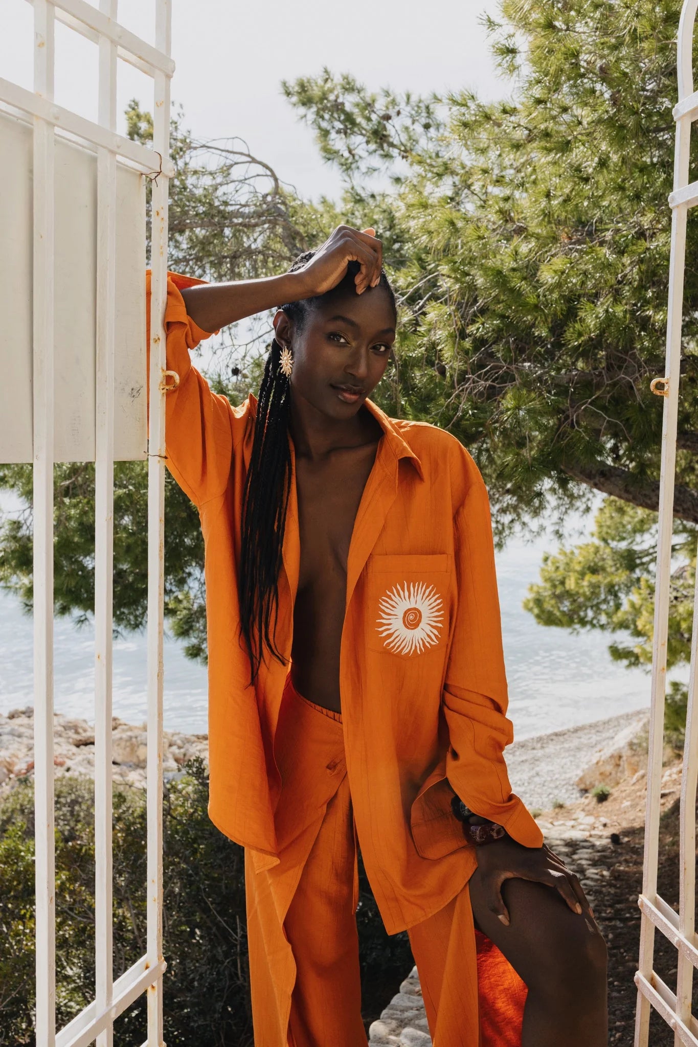 Soleil Unisex Shirt - Orange