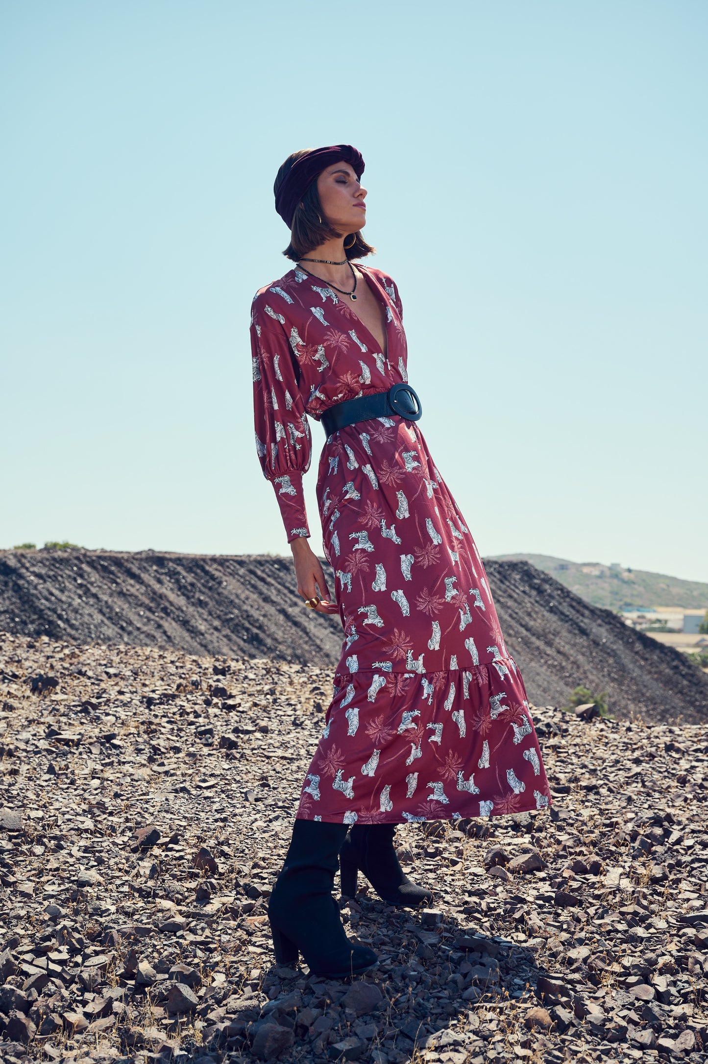 Francophile Midi Dress