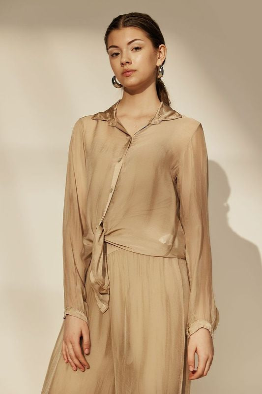 Lydia Shirt| Sand
