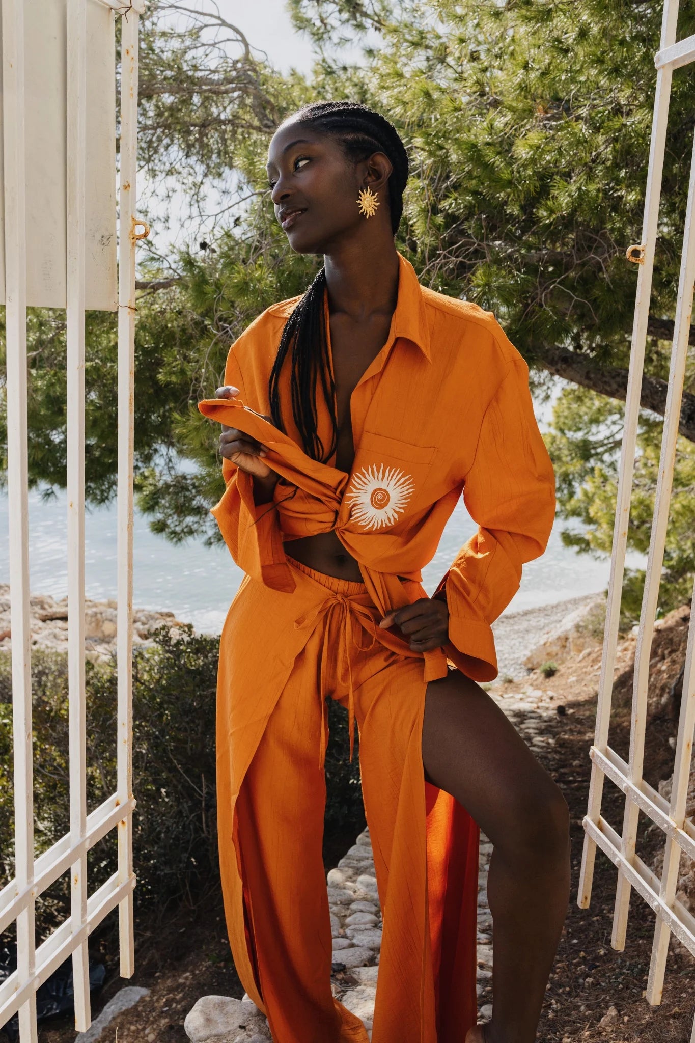 Soleil Unisex Shirt - Orange