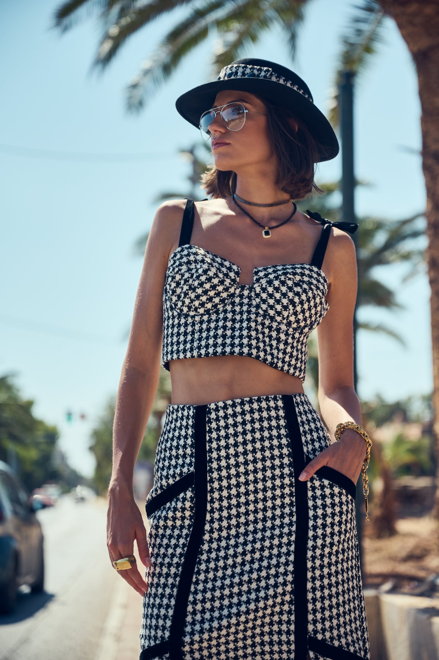 Diamond Corset Top