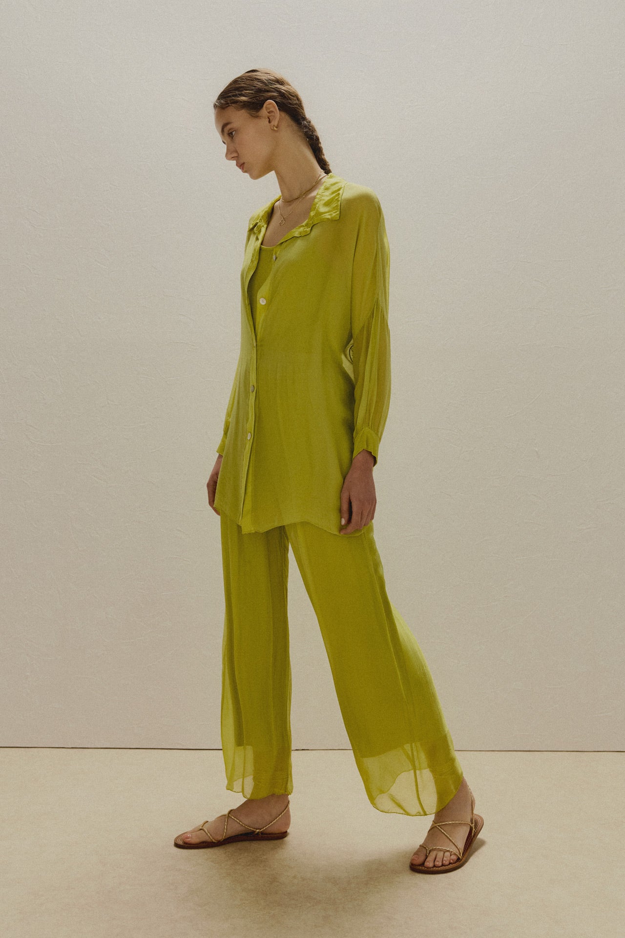 Alkyoni Shirt - Lime