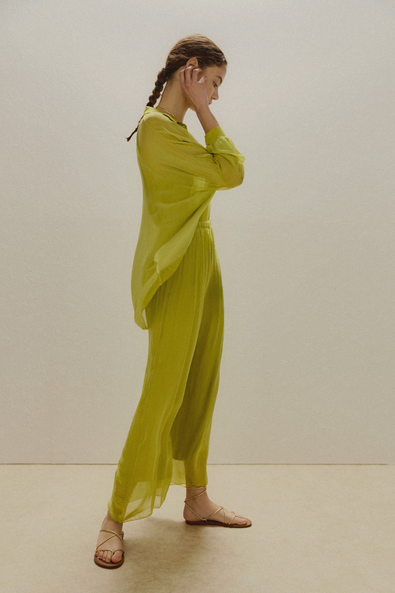 Alkyoni Shirt - Lime