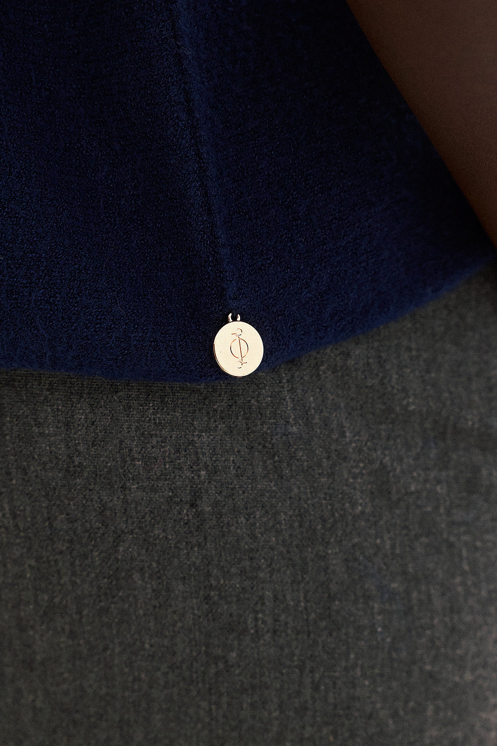 Soft Knitwear 3/4 Sleeve | Blue