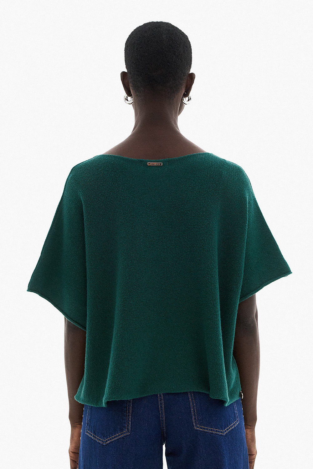 Soft Knitwear 3/4 Sleeve | Green