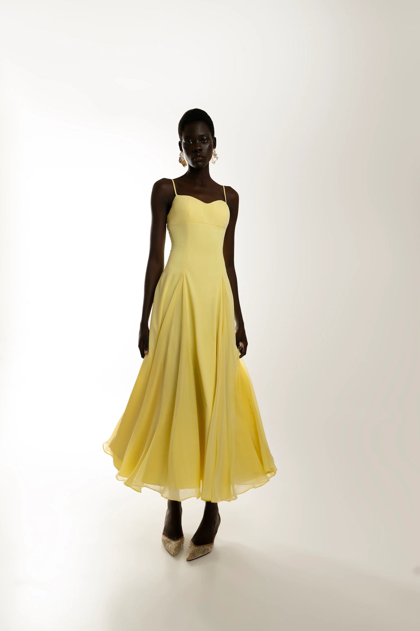 Sena Dress - Butter Yellow