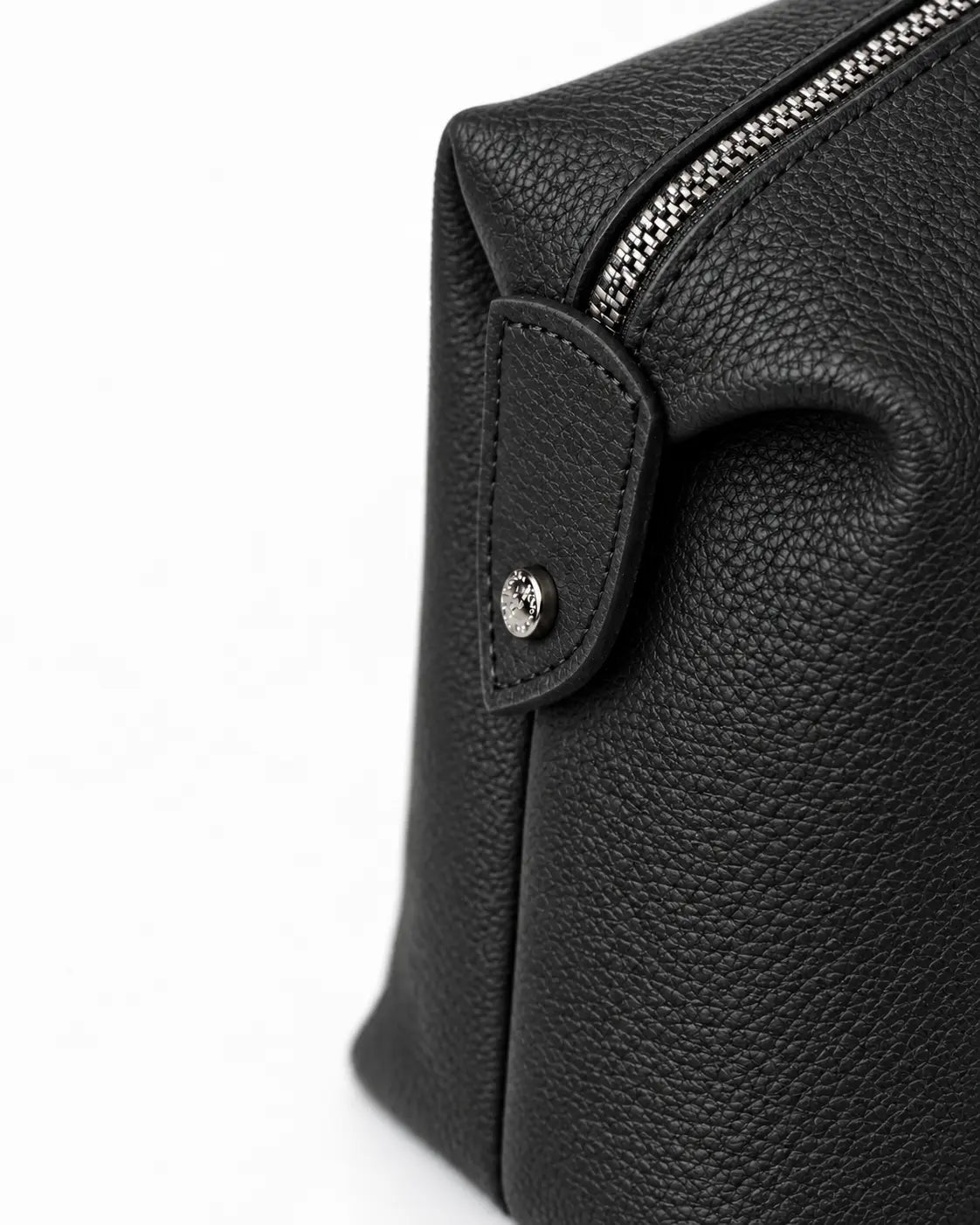 Bowling Leather Bag - Black