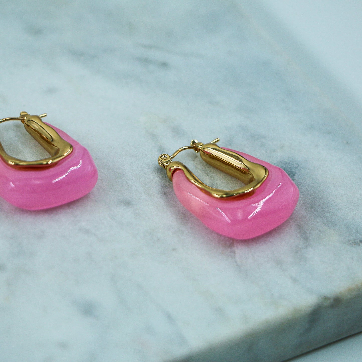Porto Earrings - Pink