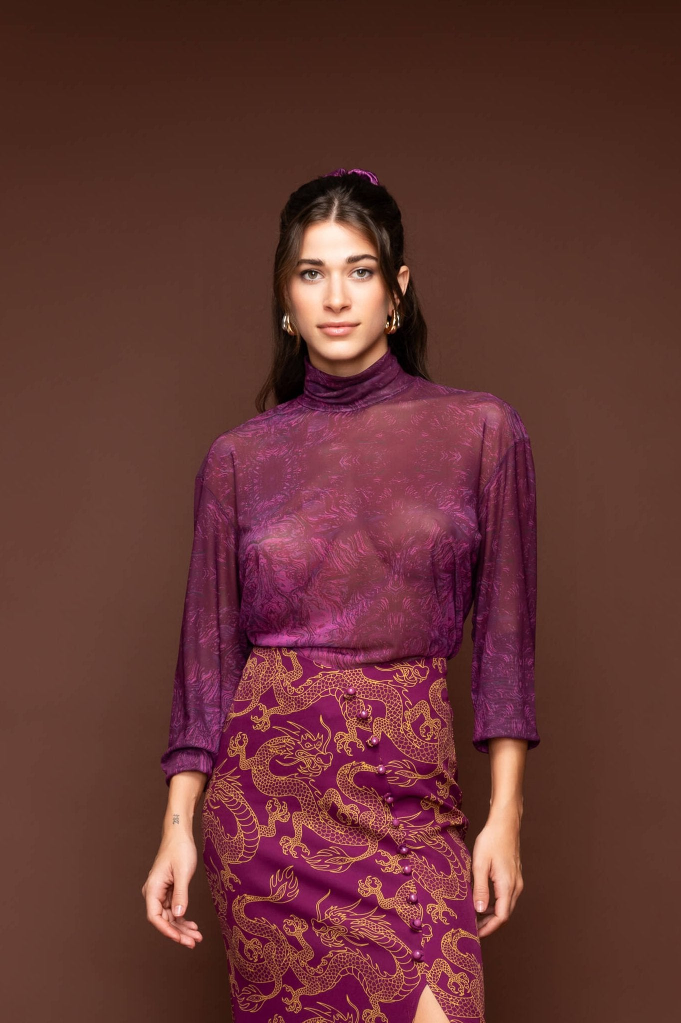 Maaya Mesh Top