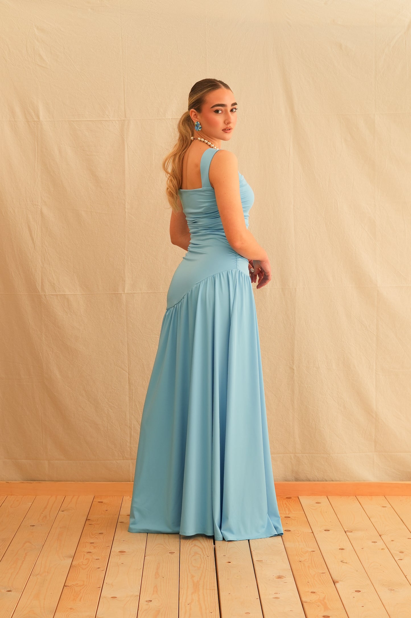 Azure Maxi Dress