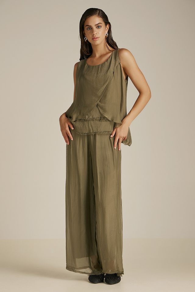 Electra Pants | Chaki