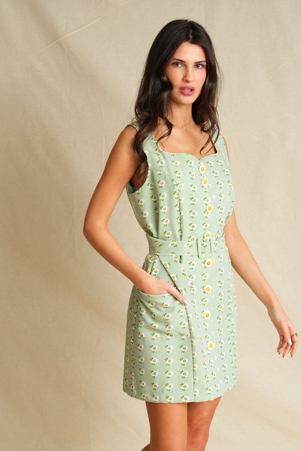 Little Lora Vintage Mini Dress