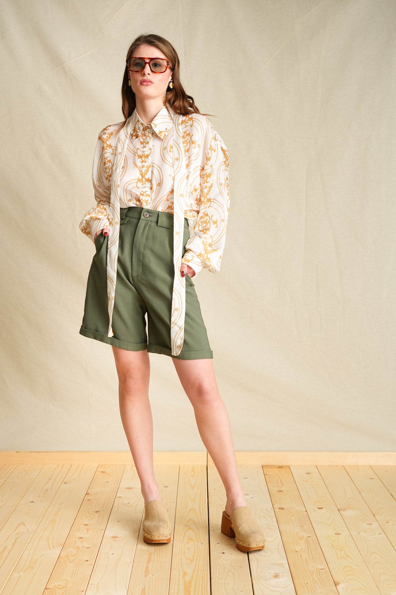 Lavinia Dust Oversized Shirt