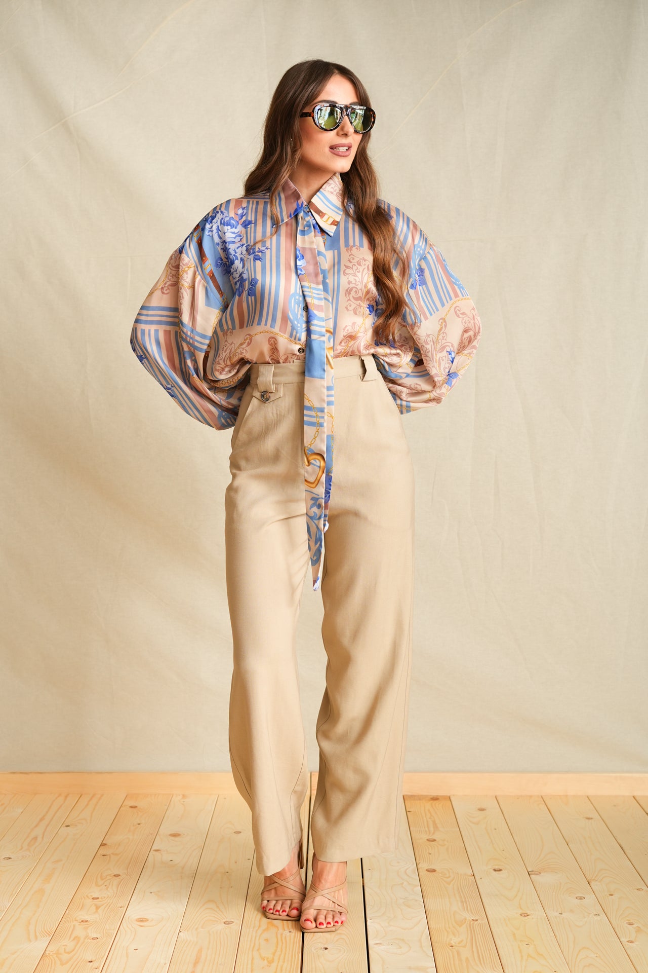 Harley's Rose Oversized Shirt