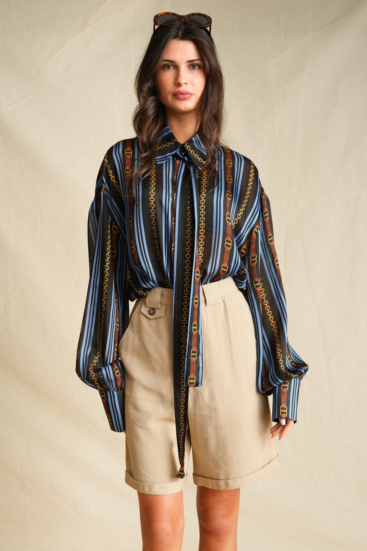 Harley's Love Black Oversized Shirt