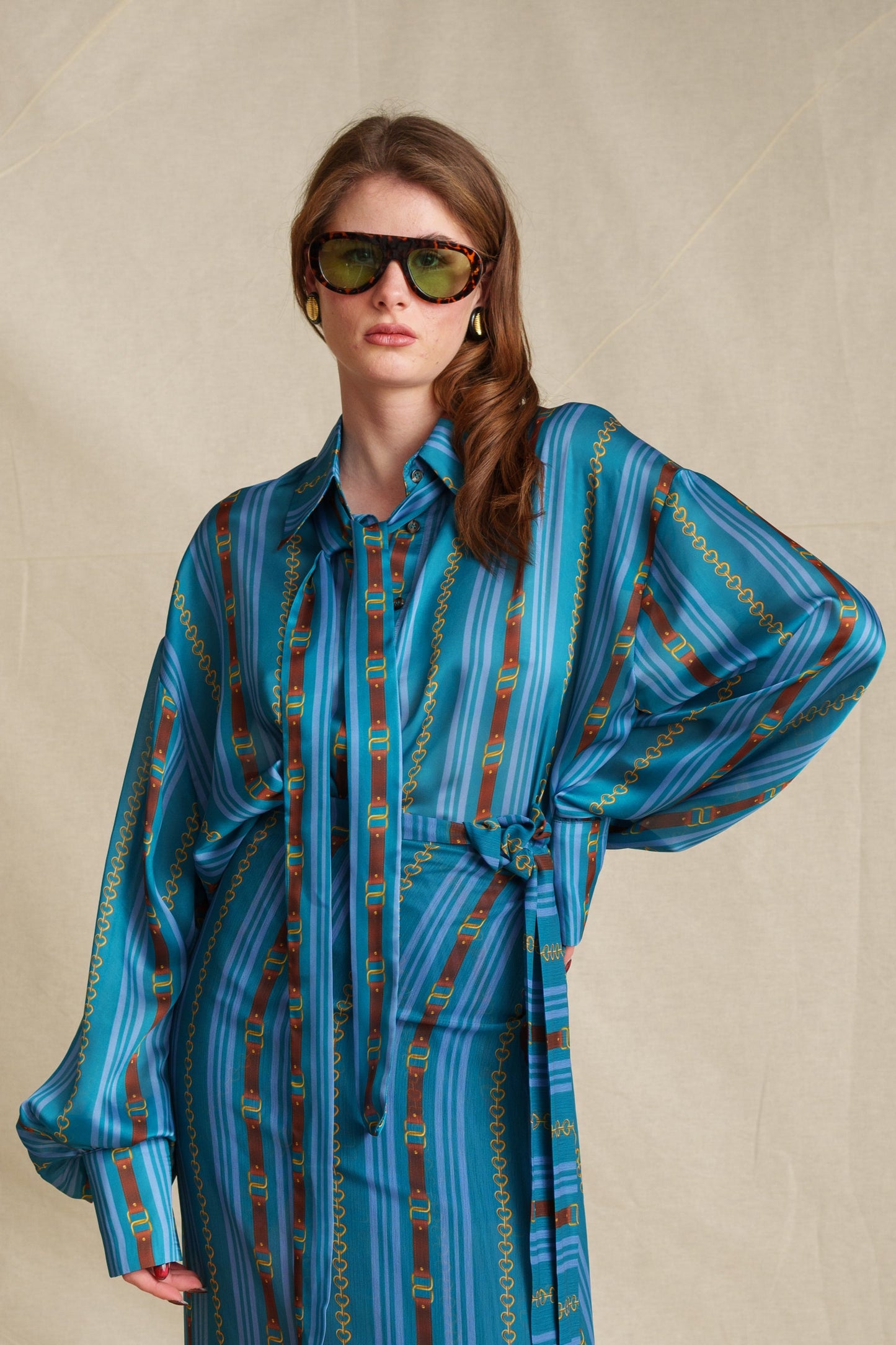 Harley's Love Emerald Oversized Shirt