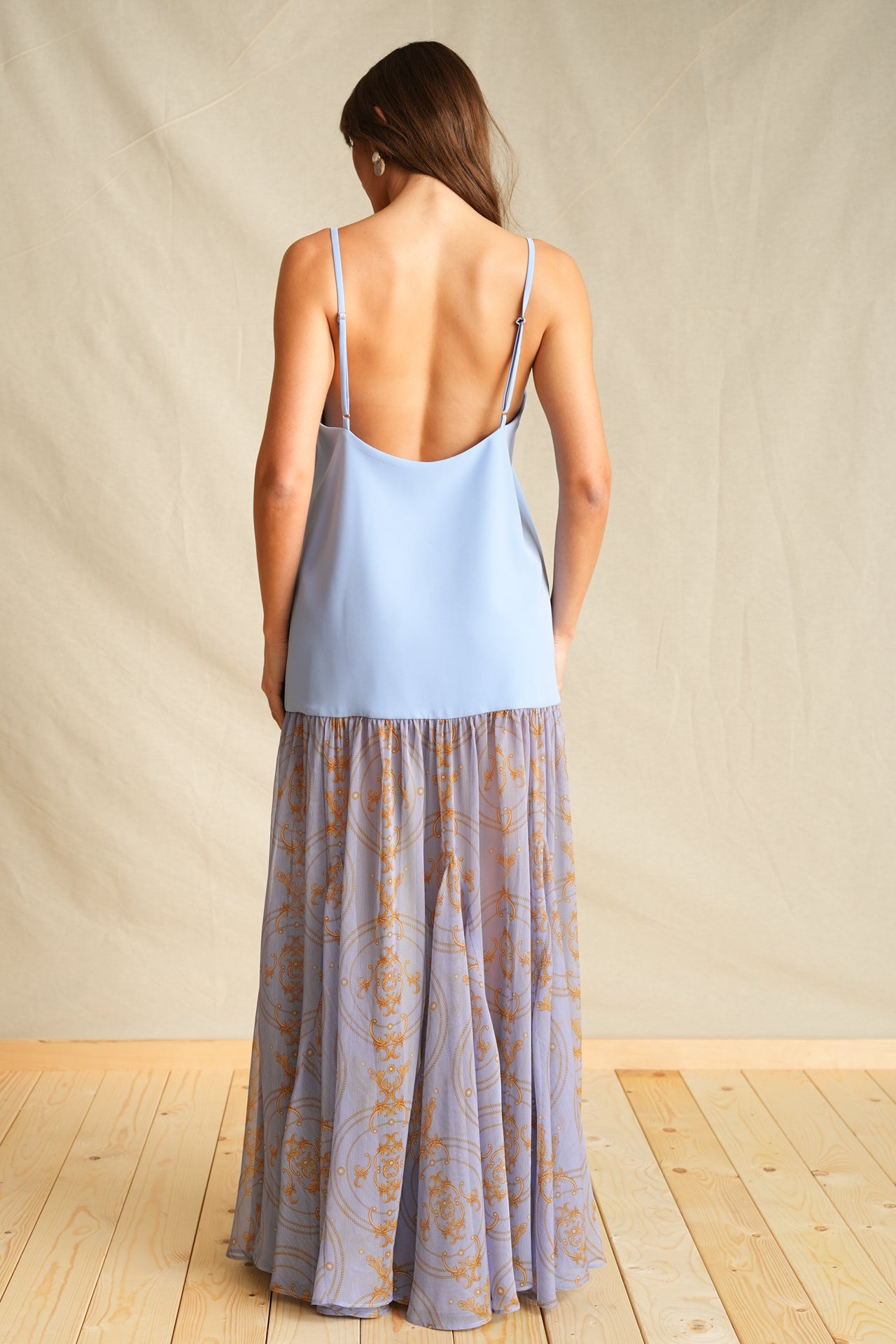 Light Blue Maxi Dress