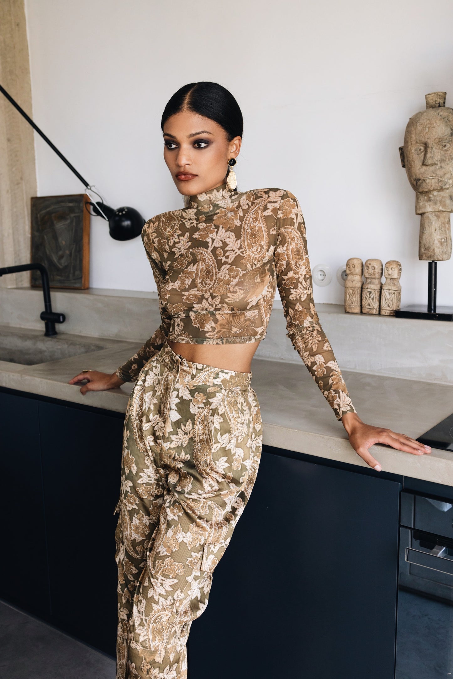 Sarah Cargo Pants - Green